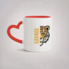 Three Tone - Heart Handle Coffee Mug - Image 3